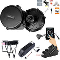 BAFANG BBS02 48V 750W Mid Drive Kit with Battery (Optional), 8Fun Bicycle Motor Kit with LCD Display & Chainring, Electric Brushless Bike Motor Motor Para Bicicleta for 68-73Mm BB Sporting Goods > Outdoor Recreation > Cycling > Bicycles BAFANG Touch Screen T1 Display 46T+48V 20Ah Shark Battery 