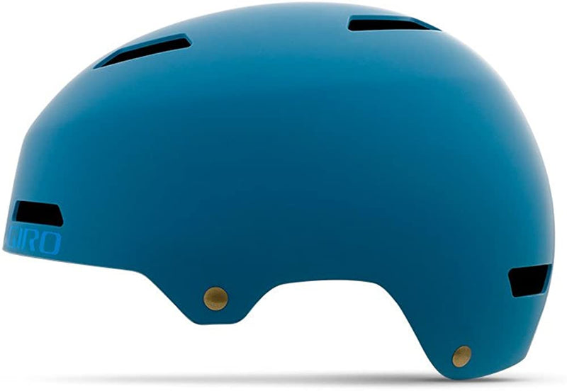 Giro Quarter Adult Mountain Cycling Helmet Sporting Goods > Outdoor Recreation > Cycling > Cycling Apparel & Accessories > Bicycle Helmets Giro Matte Blue Teal (Discontinued) Large (59-63 cm) 