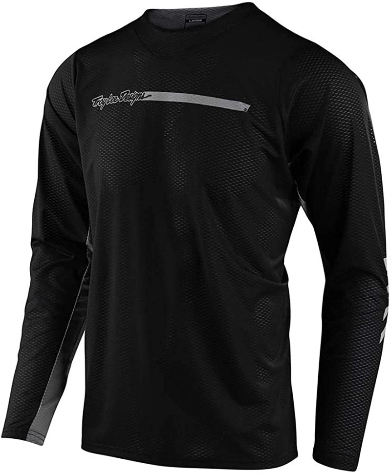 Troy Lee Designs Cycling MTB Bicycle Mountain Bike Jersey Shirt for Men, Skyline Air LS Sporting Goods > Outdoor Recreation > Cycling > Cycling Apparel & Accessories Troy Lee Designs Black X-Large 