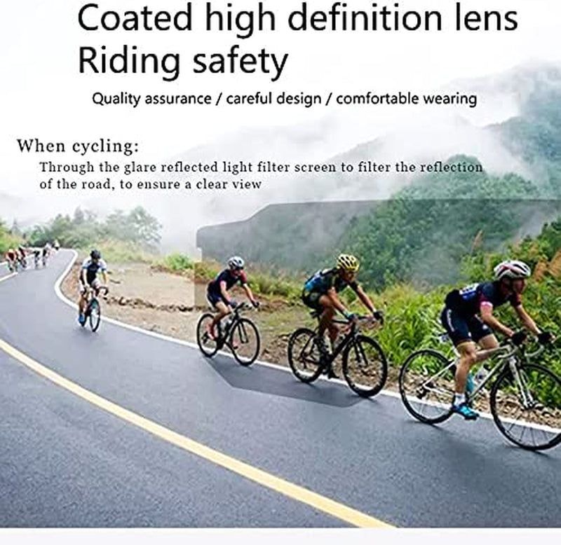 BOLLFO Photochromic Cycling Glasses with 3 Interchangeable Lenses UV400 Polarized Eyewear Outdoor Sports Goggles MTB Bicycle Racing Sunglasses for Men Women Sporting Goods > Outdoor Recreation > Cycling > Cycling Apparel & Accessories BOLLFO   