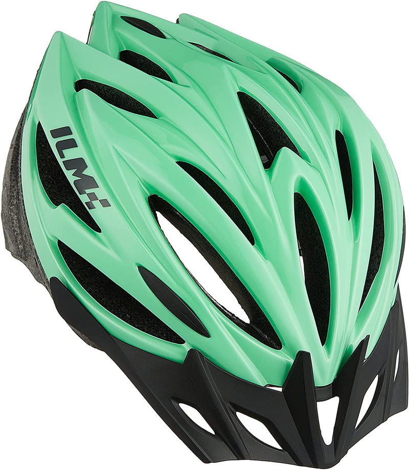 ILM Lightweight Bike Helmet, Bicycle Helmet for Adult Men & Women, Kids Youth Toddler Mountain Road Cycling Helmets with Dial Fit Adjustment Model B2-21 Sporting Goods > Outdoor Recreation > Cycling > Cycling Apparel & Accessories > Bicycle Helmets ILM Green Large/X-Large 