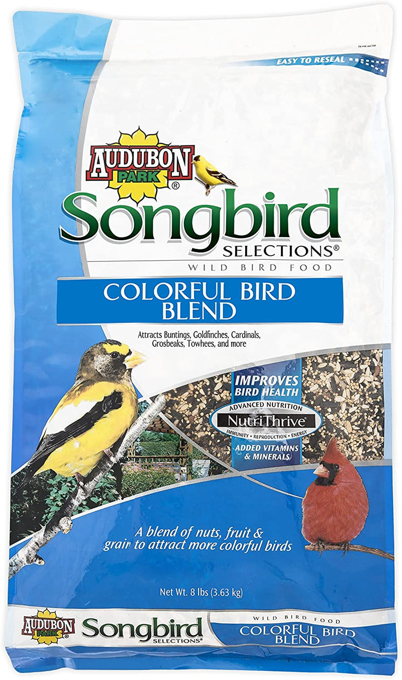 Audubon Park Songbird Selections 11980 Multi Wild Bird Food with Fruits and Nuts, 15 Lb Animals & Pet Supplies > Pet Supplies > Bird Supplies > Bird Food Scotts 8-Pound  