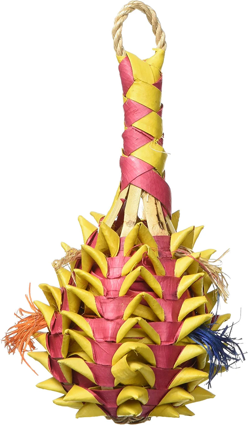 Planet Pleasures Pineapple Foraging Toy, Small Animals & Pet Supplies > Pet Supplies > Bird Supplies > Bird Toys Planet Pleasures Small  