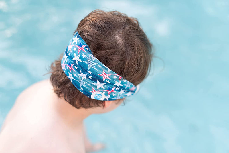 SPLASH SWIM GOGGLES - 'Mercia - Fun, Fashionable, Comfortable - Fits Kids and Adults - Won'T Pull Your Hair - Easy to Use - High Visibility Anti-Fog Lenses - PATENT PENDING