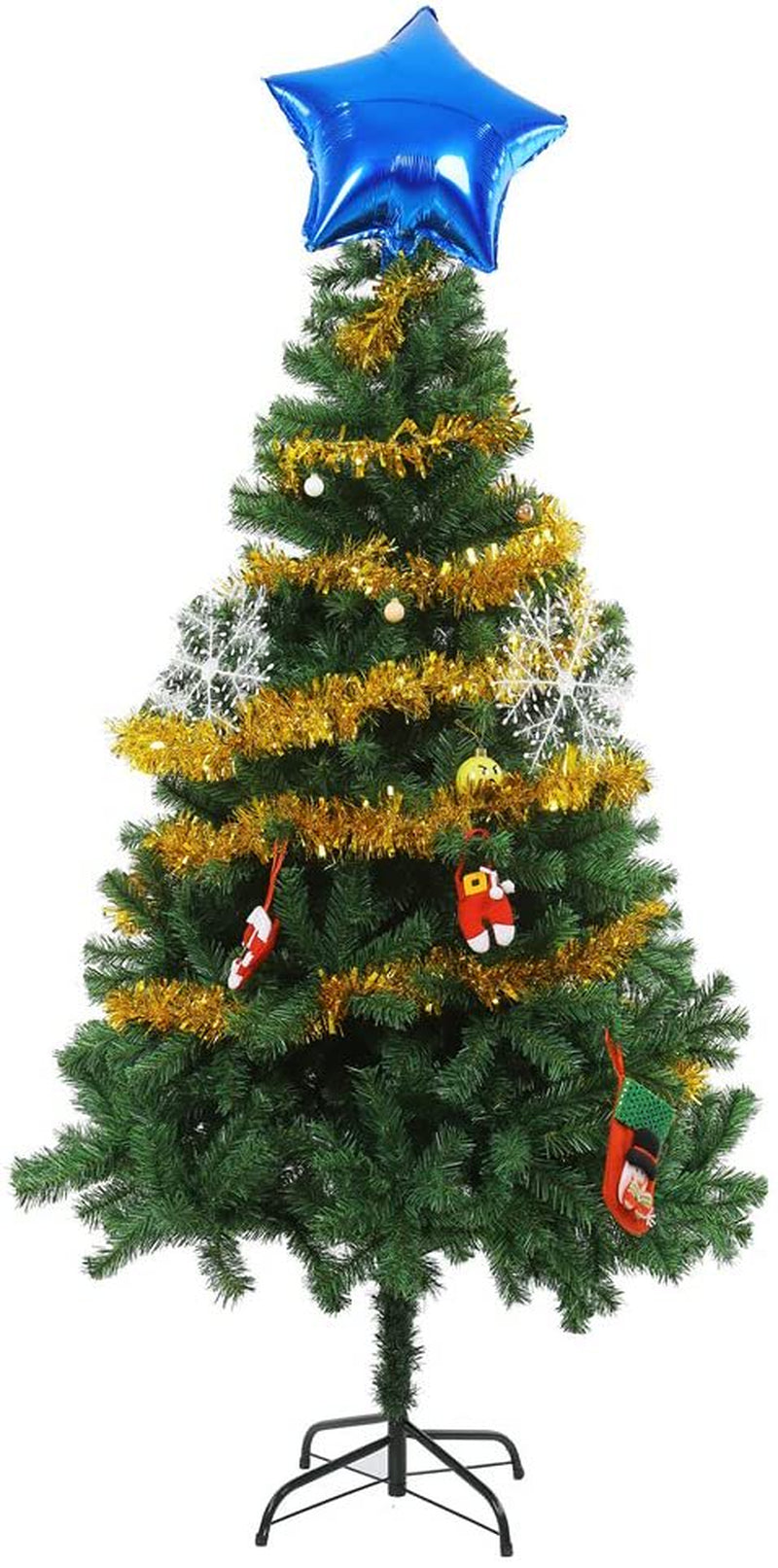 Gold Tinsel Garland Christmas Tree Decorations Wedding Birthday Party Supplies for 16.5 FEET Long Home & Garden > Decor > Seasonal & Holiday Decorations& Garden > Decor > Seasonal & Holiday Decorations Kernelly   