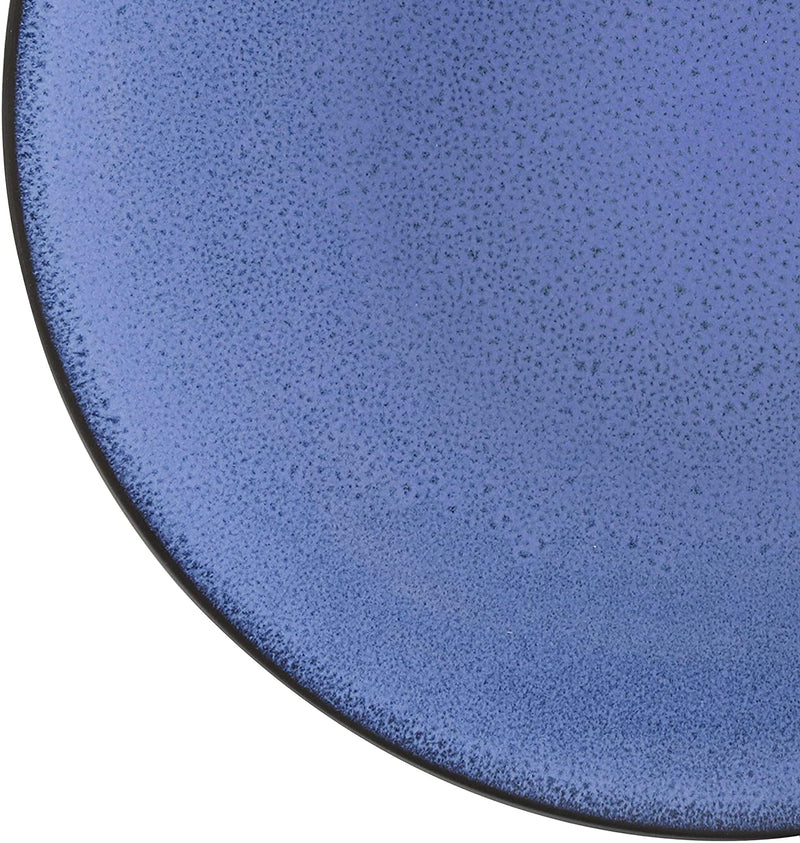 Gibson Soho Lounge round Reactive Glaze Stoneware Dinnerware Set, Service for 4 (16Pc), Blue, Soho Round. Home & Garden > Kitchen & Dining > Tableware > Dinnerware Gibson Overseas, Inc   