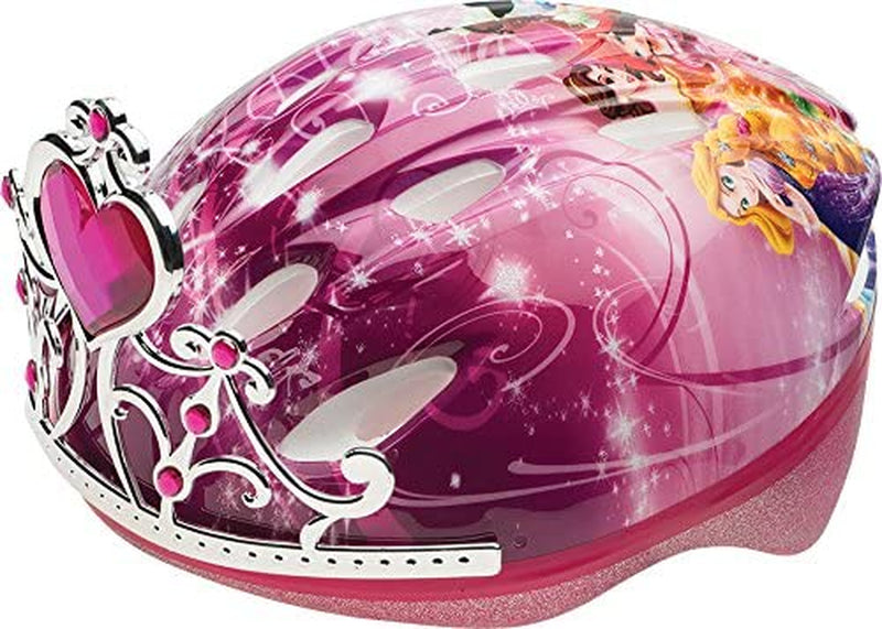 Disney Princess Bike Helmets for Child and Toddler Sporting Goods > Outdoor Recreation > Cycling > Cycling Apparel & Accessories > Bicycle Helmets Bell 3D Tiara Pink Child (5-8 yrs.) 