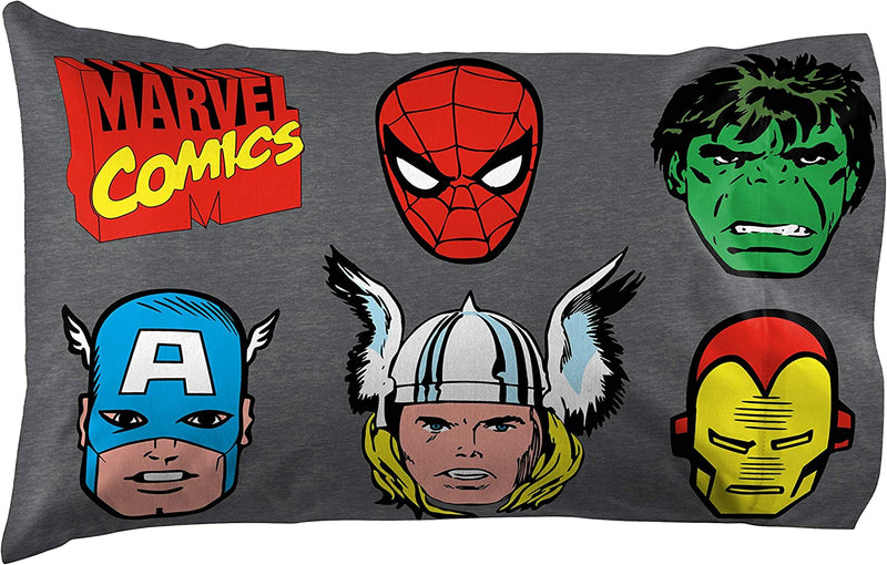 Jay Franco Marvel Avengers Superheroes Full Sheet Set - 4 Piece Set Super Soft and Cozy Kid’S Bedding Features Iron Man - Fade Resistant Polyester Microfiber Sheets (Official Marvel Product) Home & Garden > Linens & Bedding > Bedding Jay Franco   