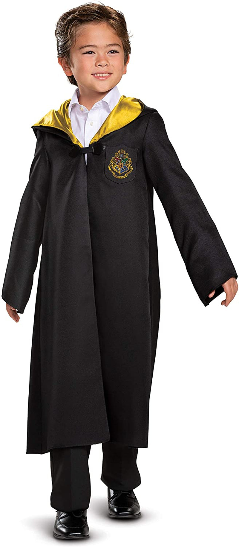 Harry Potter Robe, Official Hogwarts Wizarding World Costume Robes, Classic Kids Size Dress up Accessory  Disguise Hogwarts 10-12 