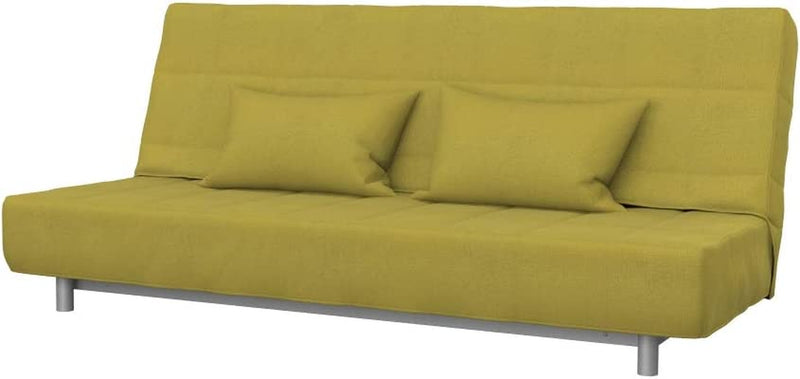 SOFERIA Replacement Compatible Cover for BEDDINGE 3-Seat Sofa-Bed, Fabric Eco Leather Creme Home & Garden > Decor > Chair & Sofa Cushions Soferia Softi Dark Yellow  