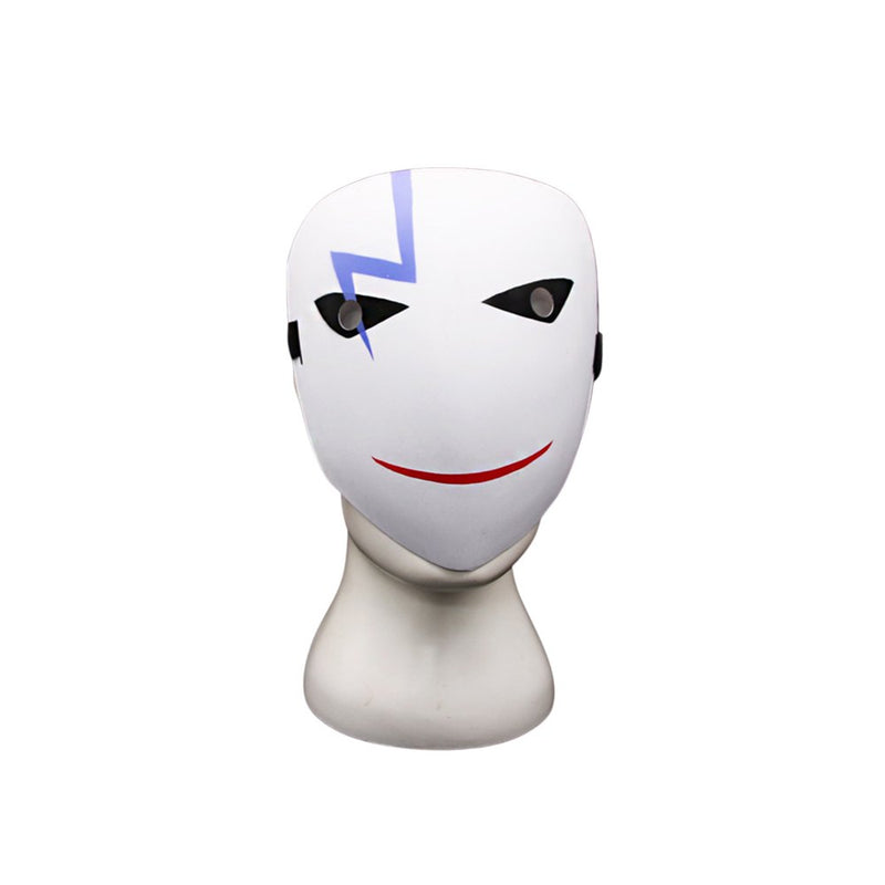 Horror Joker Scary Mask, Clown Masks Helmet Halloween Party Costume Mask Prop Masquerade Scary Cosplay Costume Prop for Men Women Apparel & Accessories > Costumes & Accessories > Masks Jkerther 19cm*21cm*7.5cm White Style B 
