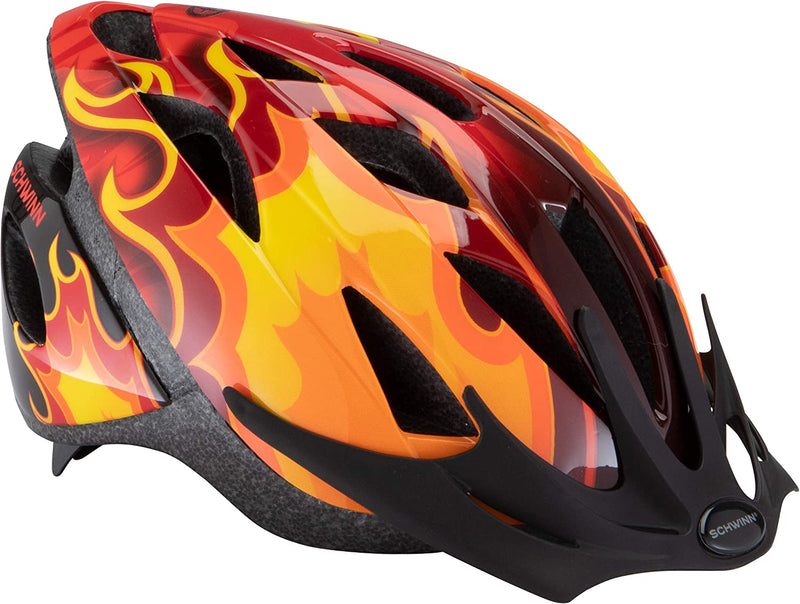Schwinn Thrasher Adult Lightweight Bike Helmet, Dial Fit Adjustment, Multiple Colors