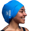 Sargoby Fitness Extra Large Swim Cap for Braids and Dreadlocks Use Unisex XL Swim Cap Also Use for Afros and Locs Dreads Swim Cap Swimming Cap for Dreadlocks Swim Cap for Braids Sporting Goods > Outdoor Recreation > Boating & Water Sports > Swimming > Swim Caps Sargoby Blue Large 