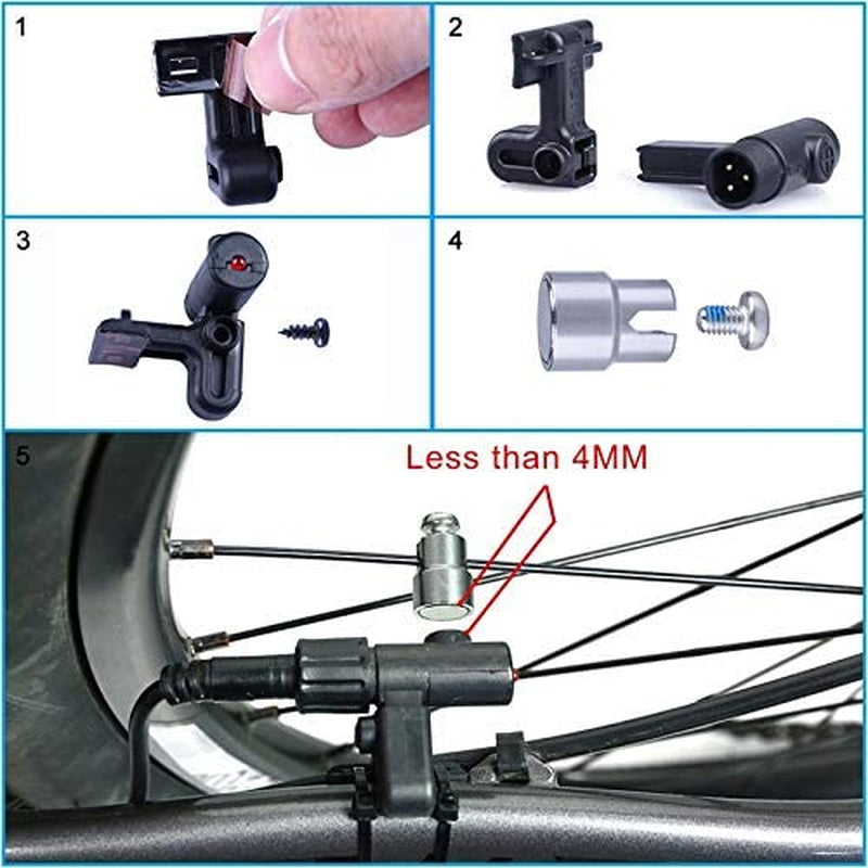 Mid Drive Motor Kits，For New Bafang Speed Sensor,Diy Electric Bicycle Speed Sensor E-Bike Conversion Bicycle Accessories Sporting Goods > Outdoor Recreation > Cycling > Bicycles BAFANG   