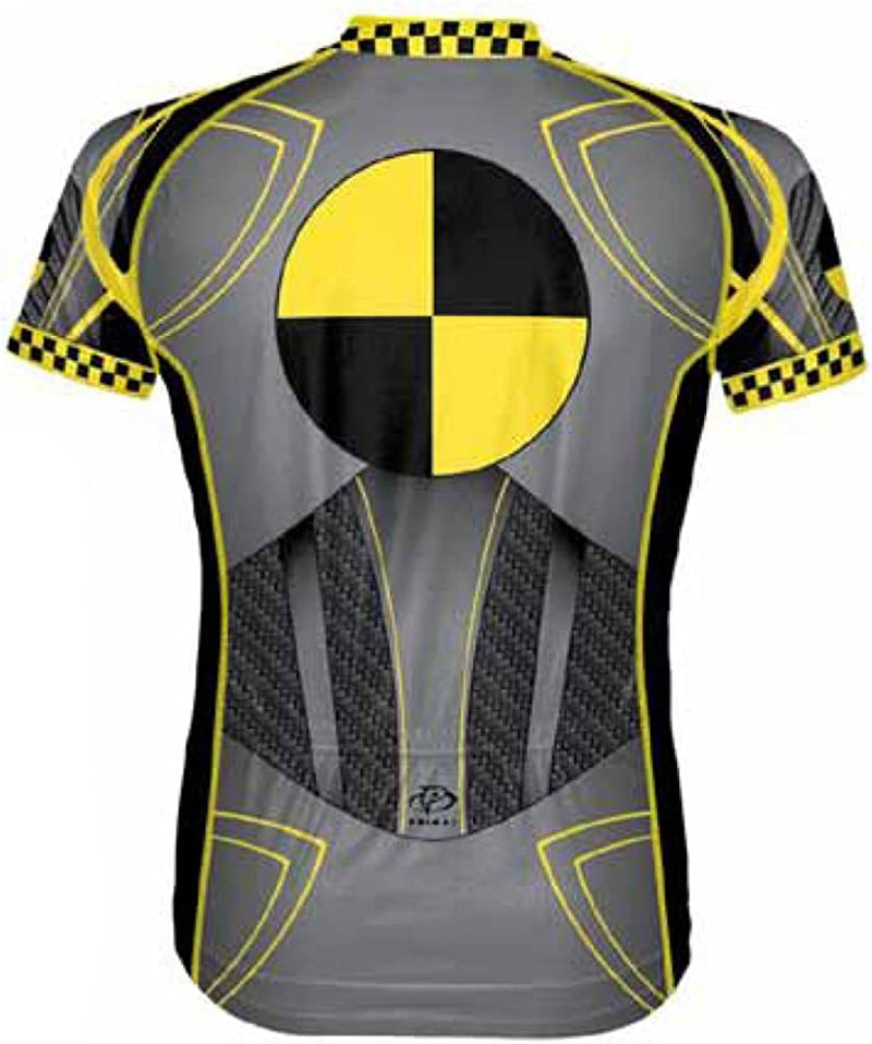 Primal Wear Crash Test Dummy Cycling Jersey Men'S Short Sleeve