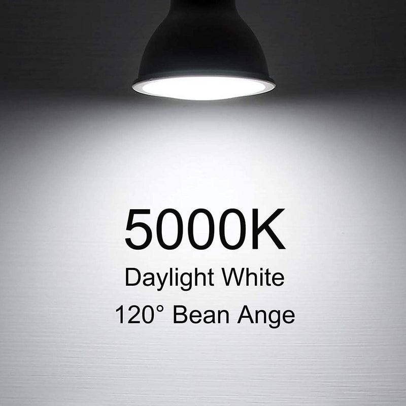 6W LED GU10 Light Bulbs, Winshine 5000K Daylight White, Non-Dimmable, 50W Halogen Bulb Equivalent, 120 Degrees Beam Angle Spotlight, 550Lumens, 120V, Pack of 6 Home & Garden > Lighting > Flood & Spot Lights Winshine   