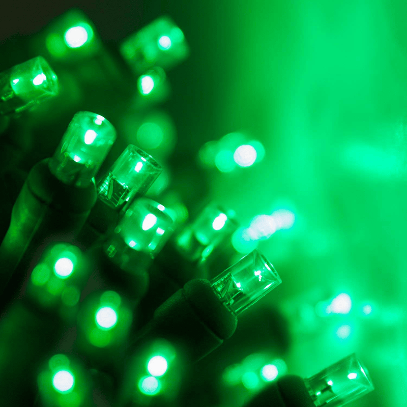 70 5Mm LED Cool White Christmas Lights, 24' LED White Christmas Lights Outdoor Tree Lights Mini Lights LED String Lights White LED Christmas Lights String Wide Angle
