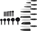 Farberware Triple Riveted Soft Grip Knife Set with Blade Covers and Gadgets, 23 Piece, Black Home & Garden > Kitchen & Dining > Kitchen Tools & Utensils > Kitchen Knives Lifetime Brands Inc. Black 23 Piece 