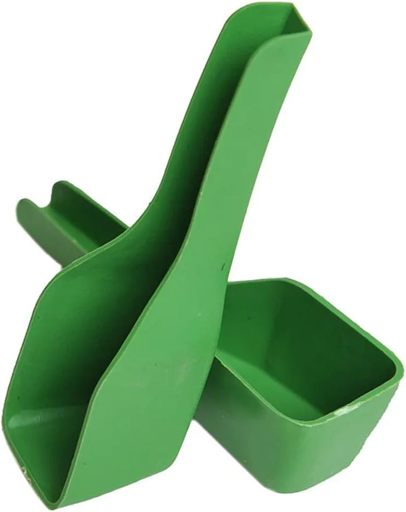 Teensery 10 Pcs Plastic Bird Feeder Spoon Feeding Scoop Watering Supplies for Bird Parrot, Green Animals & Pet Supplies > Pet Supplies > Bird Supplies > Bird Cage Accessories > Bird Cage Food & Water Dishes Teensery   
