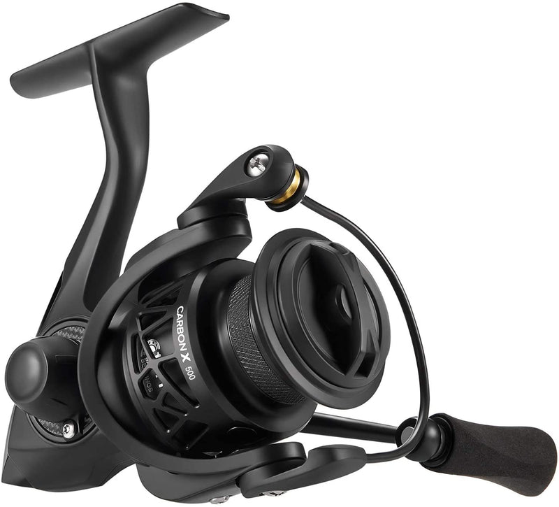 Piscifun Carbon X Spinning Reels, Light to 5.1Oz, 5.2:1-6.2:1 High Speed Gear Ratio, Carbon Frame and Rotor, 10+1 Shielded BB, Smooth Powerful Freshwater and Saltwater Spinning Fishing Reel Sporting Goods > Outdoor Recreation > Fishing > Fishing Reels Piscifun 500  
