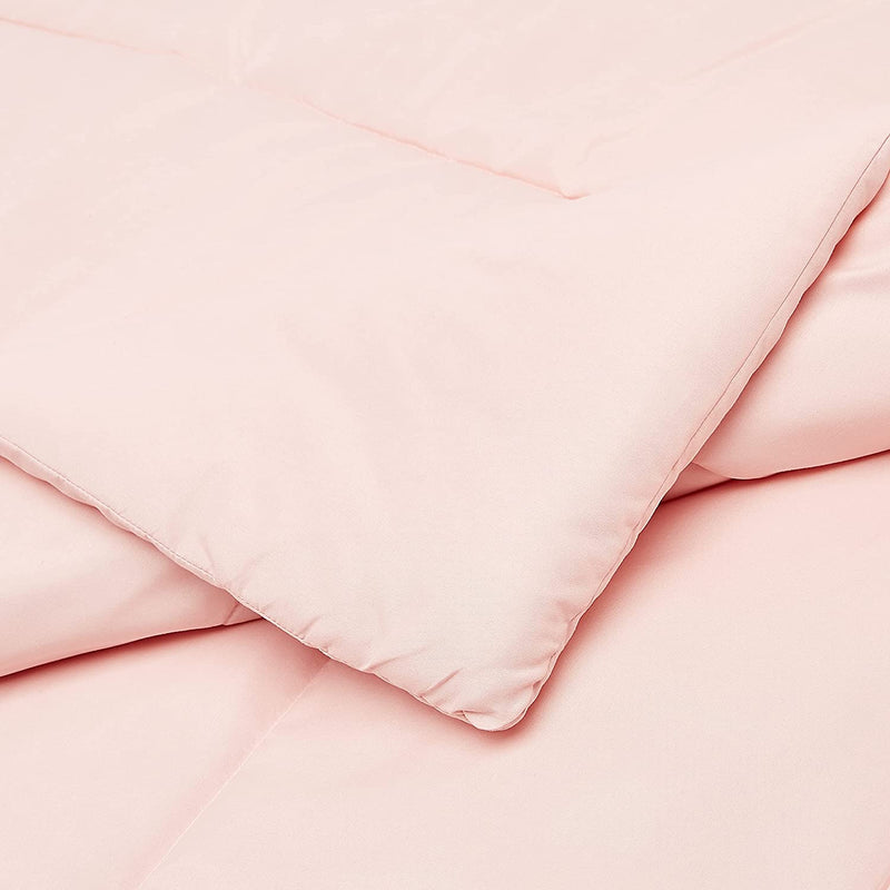 Comforter Set, Full / Queen, Blush, Microfiber, Ultra-Soft Home & Garden > Linens & Bedding > Bedding > Quilts & Comforters KOL DEALS   