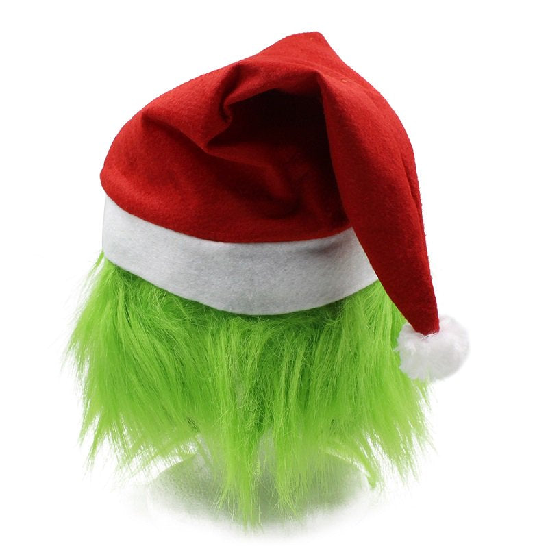 Cooltop Santa Claus Costume How to Stole Christmas Cosplay Costumes Mask for Xmas Party