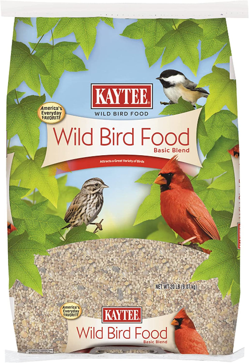 Kaytee Wild Bird Food, 10-Pound Bag Animals & Pet Supplies > Pet Supplies > Bird Supplies > Bird Food Kaytee 20 Pound (Pack of 1)  
