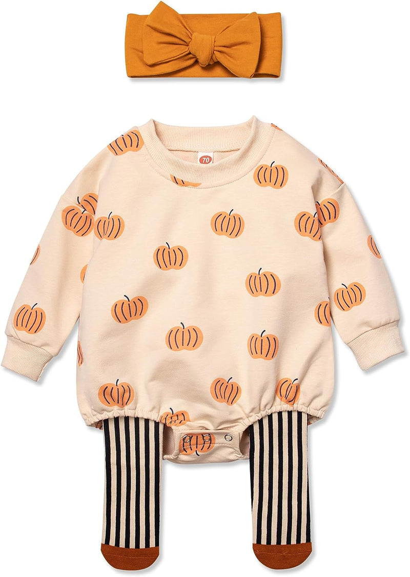 Abbence Baby My First Halloween Girls Boys Outfit Newborn Infant Long Sleeve Sweatshirt Halloween Costumes Fall Clothes  Abbence   