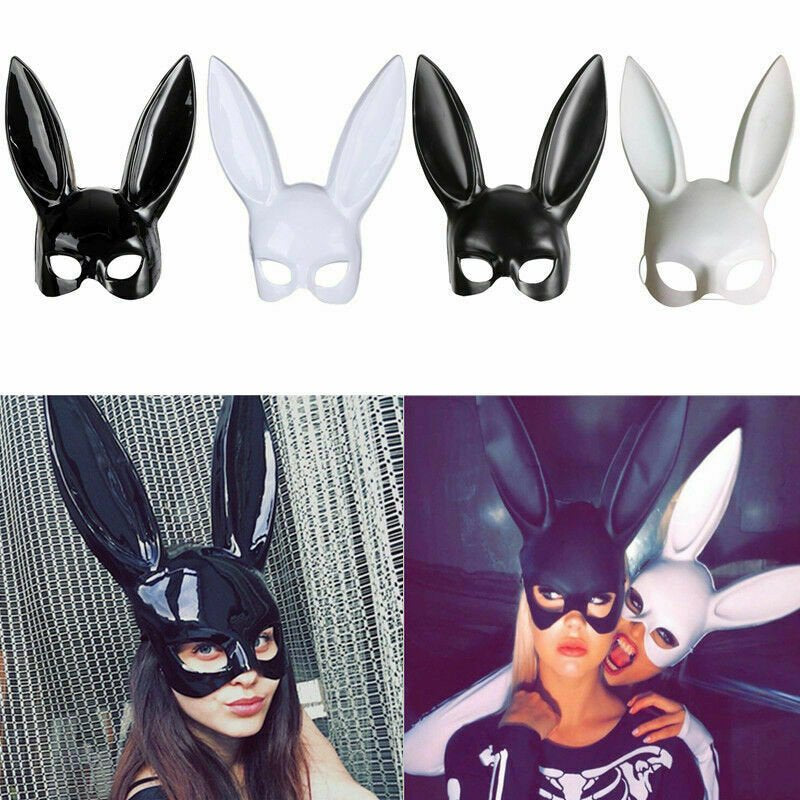 Duretiony Long Ears Rabbit Mask Party Costume Cosplay Masquerade Apparel & Accessories > Costumes & Accessories > Masks Duretiony   