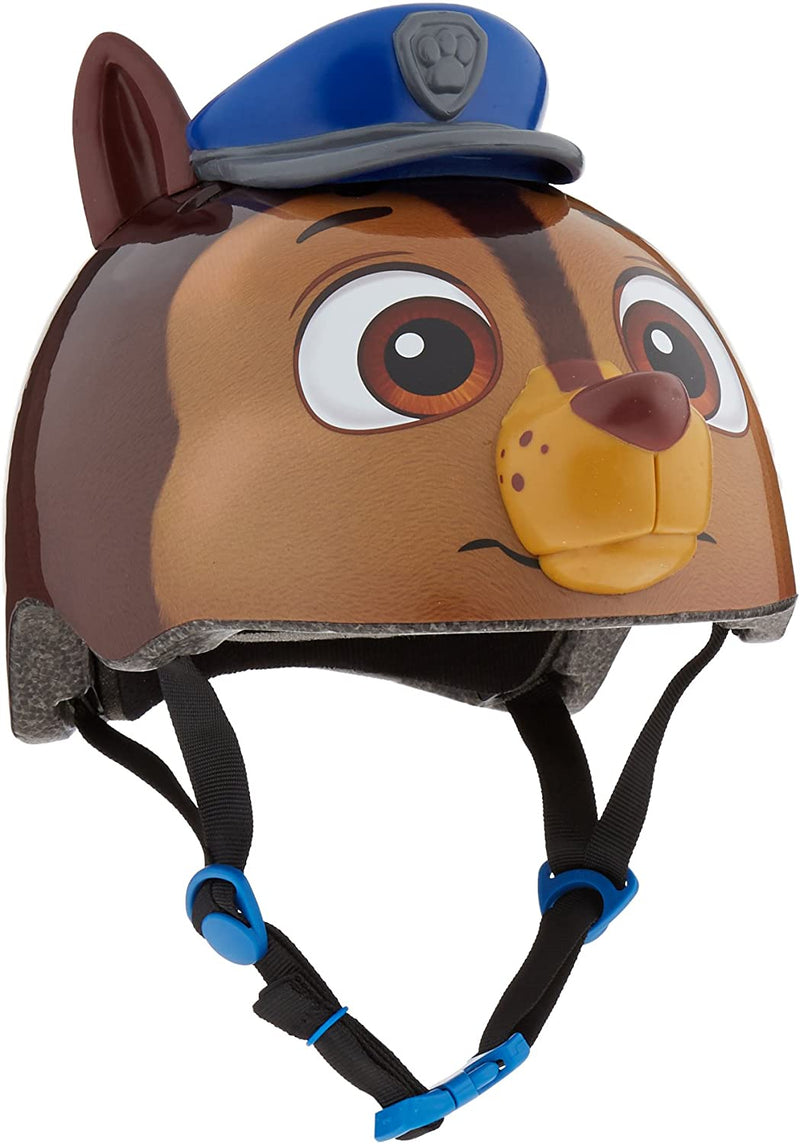 Paw Patrol Bike Helmet Sporting Goods > Outdoor Recreation > Cycling > Cycling Apparel & Accessories > Bicycle Helmets VISTA OUTDOOR SALES LLC 3D Chase Multisport Toddler (3-5 yrs.) 
