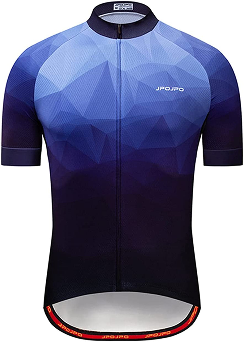 Weimostar Men'S Comfy Fitting Cool Summer Cycling Jersey with 3 Rear Pockets- Moisture Wicking, Breathable Sporting Goods > Outdoor Recreation > Cycling > Cycling Apparel & Accessories Weimostar Jp1014 XX-Large 