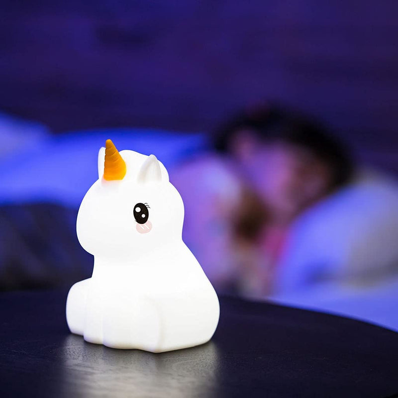 Lumipets Unicorn, Kids Night Light, Silicone Nursery Light for Baby and Toddler, Squishy Night Light for Kids Room, Animal Night Lights for Girls and Boys, Kawaii Lamp, Cute Lamps for Bedroom Home & Garden > Lighting > Night Lights & Ambient Lighting Lumipets   