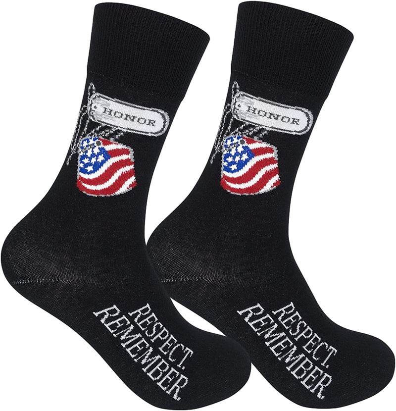 President and History Quote Socks - Gifts for Men, Women, Teens - Trump, Biden, Fauci, Obama, Bush, RBG, Harris, Clinton Sporting Goods > Outdoor Recreation > Winter Sports & Activities FUNATIC Honor Respect Remember  
