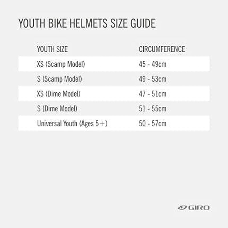 Giro Dime Youth Cycling Helmet Sporting Goods > Outdoor Recreation > Cycling > Cycling Apparel & Accessories > Bicycle Helmets Giro   