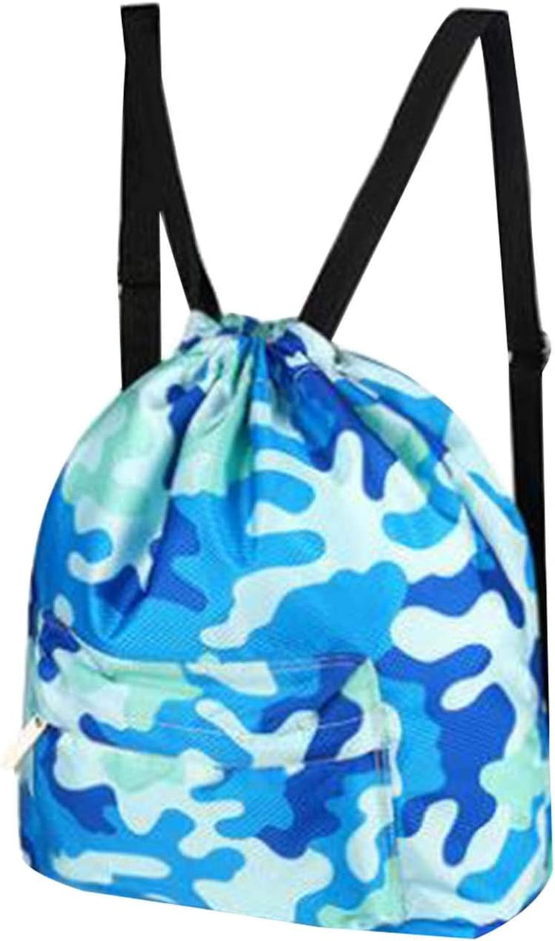Swimming Equipment Bag Beach Bag Storage Bag Travel Backpack [D] Sporting Goods > Outdoor Recreation > Boating & Water Sports > Swimming Black Temptation   