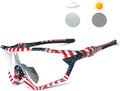 VAGHOZZ Photochromic Cycling Sunglasses for Men Women Unisex UV Protection Eyewear Shades for Driving Fishing Outdoor Running Sporting Goods > Outdoor Recreation > Cycling > Cycling Apparel & Accessories VAGHOZZ Dp10  