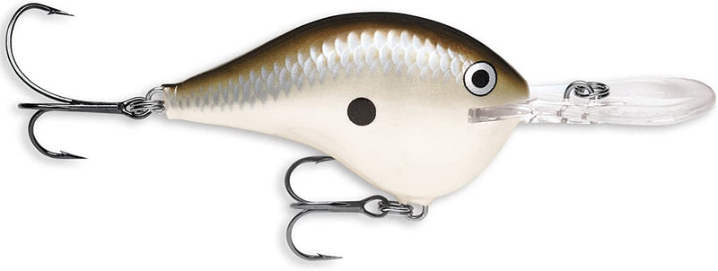 Rapala Rapala Dives to 10 Fishing Lure 2 25 Inch Sporting Goods > Outdoor Recreation > Fishing > Fishing Tackle > Fishing Baits & Lures Green Supply Pearl Grey Shiner Size 10, 2.25-Inch 