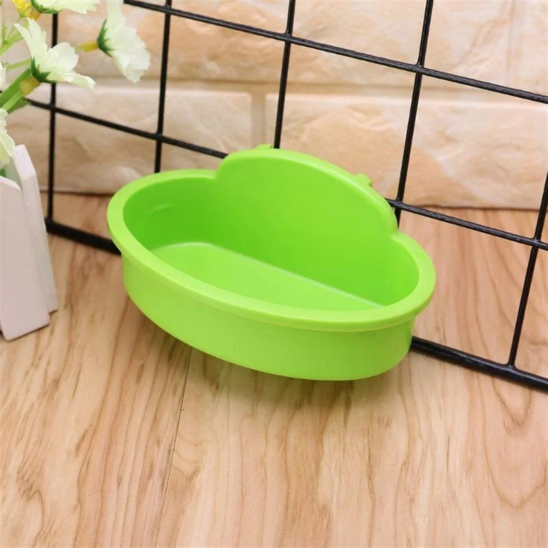 Bird Hamster Bowl Small Pet Cage Hanging Drink Food Feeder Cup Feeding Bathing Tools Rabbit Feeder Feeding Watering Supplies CHAOCHAO (Color : Blue) Animals & Pet Supplies > Pet Supplies > Bird Supplies > Bird Cage Accessories > Bird Cage Food & Water Dishes CHAOCHAO   