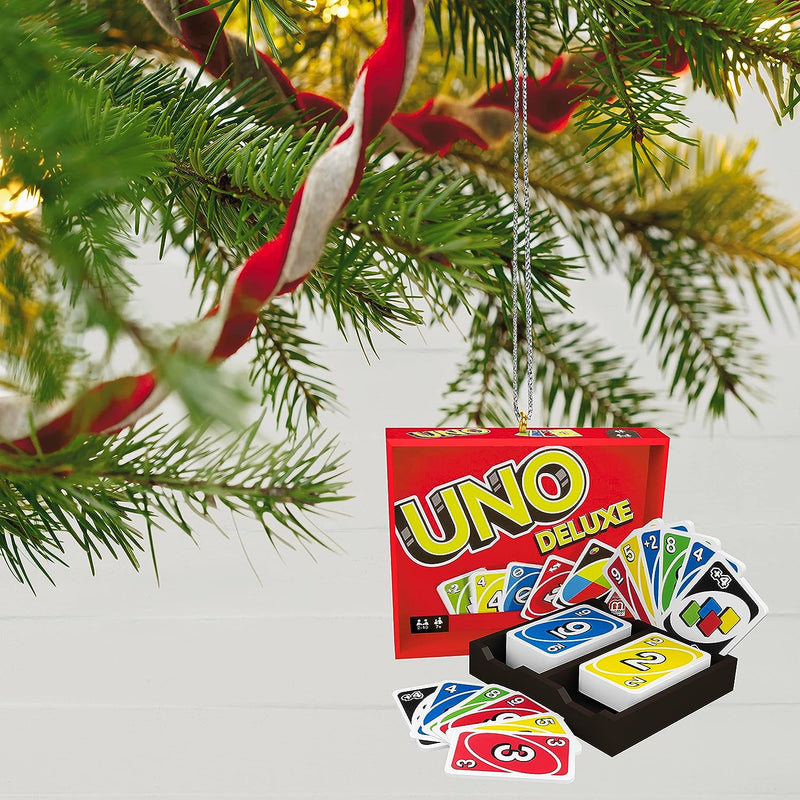 Hallmark Keepsake Christmas Ornament 2023, Mattel UNO Family Game Night  Hallmark   