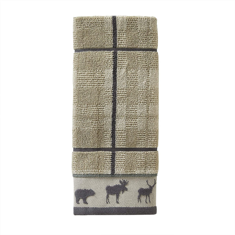 SKL Home by Saturday Knight Ltd. Grand Teton Bath Towel, Taupe Home & Garden > Linens & Bedding > Towels Saturday Knight Ltd. Hand Towel Set  
