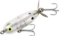 Heddon Torpedo Prop-Bait Topwater Fishing Lure with Spinner Action Sporting Goods > Outdoor Recreation > Fishing > Fishing Tackle > Fishing Baits & Lures Pradco Outdoor Brands Clear 1 7/8-Inch 