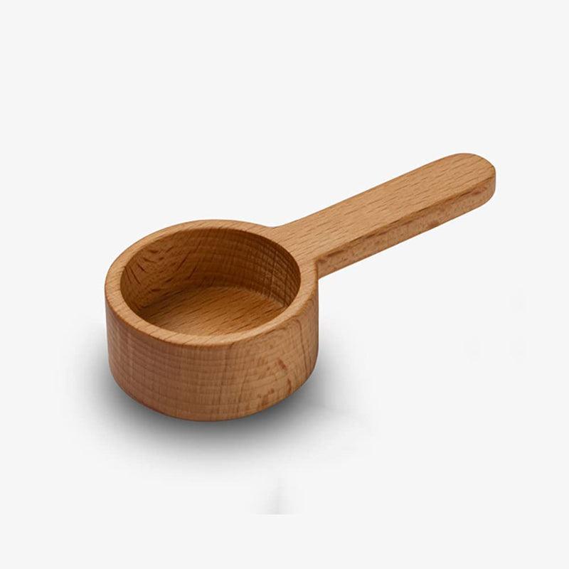 Coffee Spoons, Coffee Scoops, Wooden Coffee Ground Spoon, Measuring for Ground Beans or Tea, Soup Cooking Mixing Stirrer Kitchen Tools Utensils, 1 Wooden Tea Scoop (Walnut Wooden-Short) Home & Garden > Kitchen & Dining > Kitchen Tools & Utensils BEST HOUSE Beech Wooden Short 