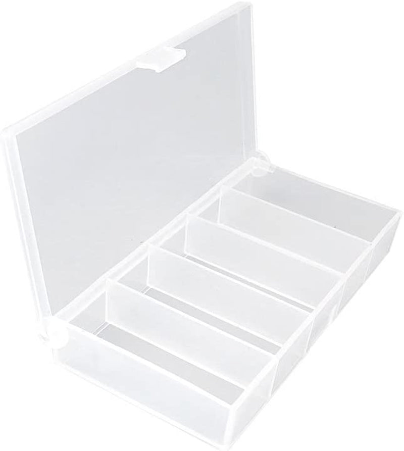 BOX034 Clear Beads Tackle Box Fishing Lure Jewelry Nail Art Small Parts Display Plastic Transparent Case Storage Organizer Containers Kisten Boxen Boite Sporting Goods > Outdoor Recreation > Fishing > Fishing Tackle 4044 Inc.   