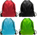 Drawstring Bags 24 Pcs Drawstring Backpack Cinch Bag Draw String Sport Bag 6 Colors Home & Garden > Household Supplies > Storage & Organization GoodtoU 4 Colors  