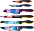 Cosmos Kitchen Knife Set in Gift Box - Color Chef Knives - Cooking Gifts for Husbands and Wives, Unique Wedding Gifts for Couple, Birthday Gift Idea for Men, Housewarming Gift New Home for Women Home & Garden > Kitchen & Dining > Kitchen Tools & Utensils > Kitchen Knives Chef's Vision Cosmos  