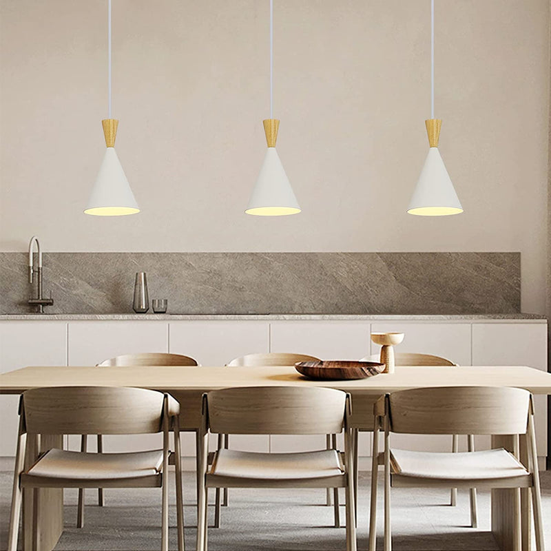 Modern Plug in Pendant Light with Cord, Adjustable Chandelier Hanging Lamps That Plug into Wall Outlet for Kitchen Island, Bedroom, Living Room, Dining Room, Contemporary Wall Décor White (Plus) Home & Garden > Lighting > Lighting Fixtures DEC LUCE DECOLUCE LIGHTING   