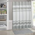ARICHOMY【2023 Upgraded】 Shower Curtain Set Waffle Weave Curtain Fabric Shower Curtain Set 250GSM Hookless Removeable Liner, Machine Washable 71By 74Inch, White Sporting Goods > Outdoor Recreation > Fishing > Fishing Rods ARICHOMY Grey and White 72*72inch 