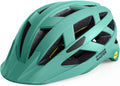 Outdoormaster Gem Recreational MIPS Cycling Helmet - Two Removable Liners & Ventilation in Multi-Environment - Bike Helmet in Mountain, Motorway for Youth & Adult Sporting Goods > Outdoor Recreation > Cycling > Cycling Apparel & Accessories > Bicycle Helmets OutdoorMaster Mint Green Large 