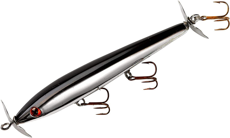 Cotton Cordell Boy Howdy Topwater Fishing Lure Sporting Goods > Outdoor Recreation > Fishing > Fishing Tackle > Fishing Baits & Lures Pradco Outdoor Brands Chrome/Black Back Boy Howdy 