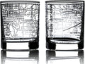 Greenline Goods Whiskey Glasses - 10 Oz Tumbler Gift Set for Denver Lovers, Etched with Denver Map | Old Fashioned Rocks Glass - Set of 2 Home & Garden > Kitchen & Dining > Barware Greenline Goods Tampa  